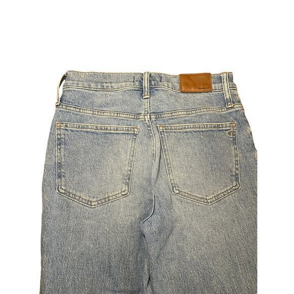 Madewell Women 26 The Perfect Vintage Jean High Waisted‎ Straight Leg 90s Blue - Picture 9 of 11